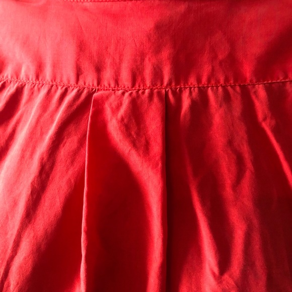 SILK RED blouse 1980’s - Picture 6 of 6